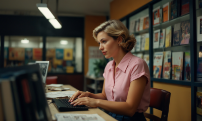 Woman working